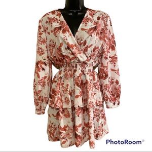 4/$20 Shein long sleeve floral dress